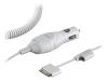 Belkin Mobile Power Cord for iPod w/ Dock Connector - Power adapter - car - 1 Output Connector(s)