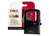 OKI - Print ribbon - 1 x black