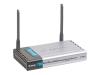 D-Link Super G with MIMO Wireless Router DI-624M - Wireless router + 4-port switch - EN, Fast EN, 802.11b, 802.11g, 802.11 Super G
