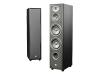 JBL Northridge E Series E80 - Left / right channel speakers - 100 Watt - 3-way - black ash