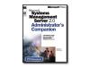Microsoft SMS 2.0 Administrator's Companion - reference book - CD - English