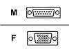 Sony - Display adapter - DB-15 (M) - HD-15 (F)