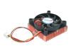 StarTech.com 1U 60x10mm Socket 7/370 CPU Cooler Fan w/ Copper Heatsink & TX3 - Processor cooler - ( Socket A, Socket 370 ) - copper
