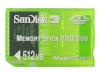 SanDisk Gaming - Flash memory card - 512 MB - MS PRO DUO - green