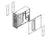 StorCase - Rack tower to rack conversion kit  - black