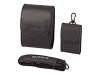 Sony LCS PC55 - Soft case camcorder - genuine leather - black