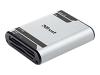 Trust 16-in-1 USB2 Card Reader CR-1200 - Card reader ( CF I, CF II, Memory Stick, MS PRO, Microdrive, MMC, SD, SM, MS Duo, xD, MS PRO Duo, miniSD, RS-MMC ) - Hi-Speed USB