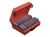 Imation Turtle - Storage cartridge box - capacity: 20 DLT tapes - red