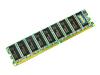 Transcend - Memory - 256 MB - DIMM 184-PIN - DDR - 400 MHz / PC3200 - CL3 - 2.6 V - unbuffered - ECC