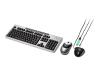 Fujitsu KBPC MX RF - Keyboard - wireless - RF - mouse - USB / PS/2 wireless receiver - Belgium