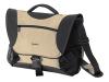 Dicota College Action - Notebook carrying case - black, beige