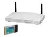 3Com OfficeConnect ADSL Wireless 11g Firewall Router w/ OfficeConnect Wireless 11g PC Card - Wireless router + 4-port switch - DSL - EN, Fast EN, 802.11b, 802.11g - promo