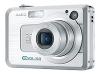 Casio EXILIM ZOOM EX-Z750 - Digital camera - 7.2 Mpix - optical zoom: 3 x - supported memory: MMC, SD - silver