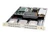 Supermicro SC812 L-420 - Rack-mountable - 1U - extended ATX - power supply 420 Watt - beige