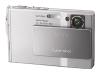 Sony Cyber-shot DSC-T7/S - Digital camera - 5.1 Mpix - optical zoom: 3 x - supported memory: MS Duo, MS PRO Duo - silver