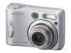 Sony Cyber-shot DSC-S90S - Digital camera - 4.1 Mpix - optical zoom: 3 x - supported memory: MS, MS PRO - silver