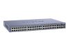 NETGEAR ProSafe FSM7352S - Switch - 48 ports - EN, Fast EN - 10Base-T, 100Base-TX + 4x10/100/1000Base-T/SFP (mini-GBIC) - 1U