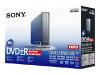 Sony DRX 800UL - Disk drive - DVDRW (R DL) - 16x/16x - Hi-Speed USB/IEEE 1394 (FireWire) - external