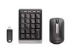 Labtec Wireless Accessory Kit for Notebooks - Keypad - wireless - RF - mouse - USB wireless receiver