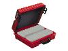 Imation Turtle Entry Lever Server - Storage cartridge box - capacity: 20 8mm tapes - red