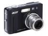 Acer CR-8530 - Digital camera - 8.0 Mpix - optical zoom: 3 x - supported memory: SD - black