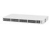 3Com Baseline 2250 Plus - Switch - 48 ports - EN, Fast EN - 10Base-T, 100Base-TX + 2x1000Base-T/SFP (mini-GBIC)(uplink) - 1U