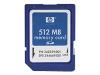 HP - Flash memory card - 512 MB - SD Memory Card
