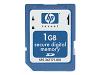 HP - Flash memory card - 1 GB - SD Memory Card