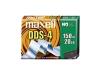 Maxell - DDS-4 - 20 MB / 40 MB - storage media