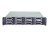 Promise VTrak 12110 - Hard drive array - 12 bays ( SATA-150 ) - 0 x HD - Ethernet, Ultra160 SCSI (external) - rack-mountable - 2U