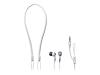 Sony MDR NX1W - Headphones ( ear-bud ) - white