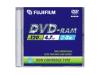 FUJIFILM - 5 x DVD-RAM - 4.7 GB ( 120min ) 3x - jewel case - storage media