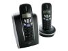 DORO 520+1 - Cordless phone w/ caller ID - DECT - single-line operation - black + 1 additional handset(s)