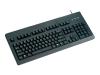 Cherry Classic Line G81-3000 - Keyboard - PS/2 - 105 keys - black - Belgium