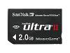 SanDisk Ultra II - Flash memory card - 2 GB - MS PRO DUO
