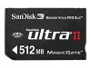 SanDisk Ultra II - Flash memory card - 512 MB - MS PRO DUO
