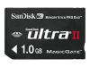 SanDisk Ultra II - Flash memory card - 1 GB - MS PRO DUO