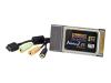Creative Sound Blaster Audigy 2 ZS Notebook - Sound card - 24-bit - 192 kHz - 104 dB SNR - 7.1 channel surround - CardBus - Creative Audigy 2 ZS