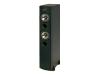 PSB Image T45 - Left / right channel speakers - 100 Watt - 2.5-way - black ash