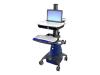 Ergotron StyleView Cart Laptop Configuration with Power System - Cart for notebook - floor-standing