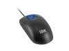 IBM ScrollPoint - Mouse - optical - 3 button(s) - wired - PS/2, USB - metallic black