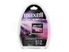 Maxell - Flash memory card - 512 MB - CompactFlash Card