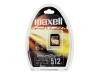 Maxell - Flash memory card - 512 MB - SD Memory Card