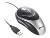 Targus Wired Ergo Mouse - Mouse - optical - 5 button(s) - wired - USB - black, silver