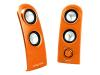 Creative SBS Vivid 80 - PC multimedia speakers - 6 Watt (Total) - orange