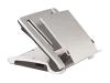 Targus Ergo D-Pro Notebook Stand - Notebook stand - silver, dark grey