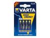 Varta High Energy - Battery 4 x AAA type Alkaline 1100 mAh