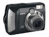 Sanyo Xacti VPC-S5 - Digital camera - 5.0 Mpix / 10 Mpix (interpolated) - optical zoom: 2.8 x - supported memory: MMC, SD - black