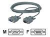 APC - Serial cable - DB-9 (M) - DB-9 (F) - grey