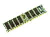 Transcend - Memory - 1 GB - DIMM 184-PIN - DDR - 266 MHz / PC2100 - CL2.5 - 2.5 V - unbuffered - non-ECC